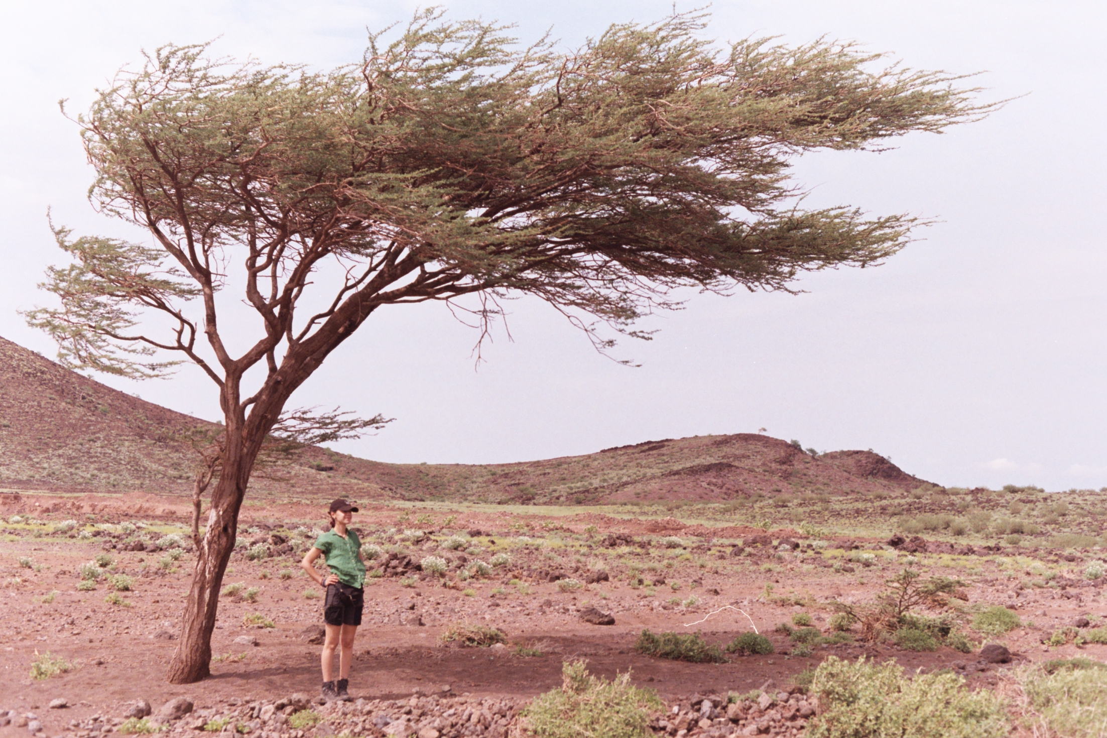 Cecilia at Lake Turkana